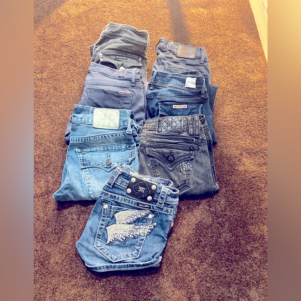 Miss Me, True Religion, Hudson Jeans